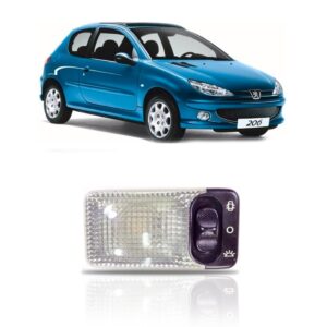 Botão Interruptor Peugeot 206 2004 A 2011 Luz Cortesia