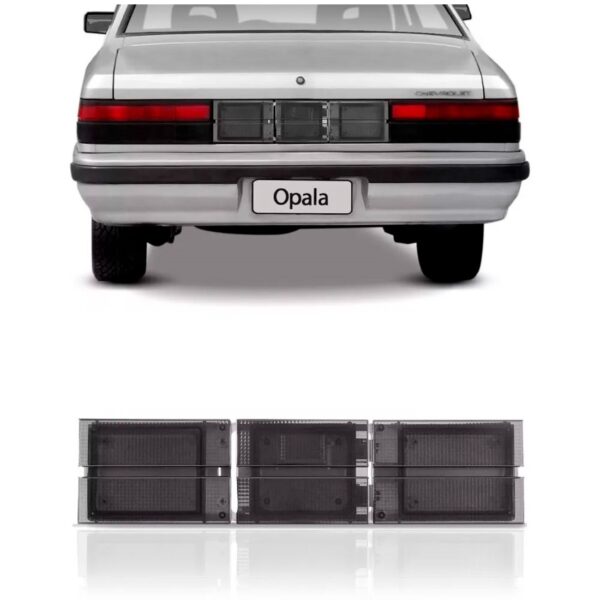 Aplique Traseiro Opala 1988 1989 1990 1991 1992 Fume Esquerdo Fumê
