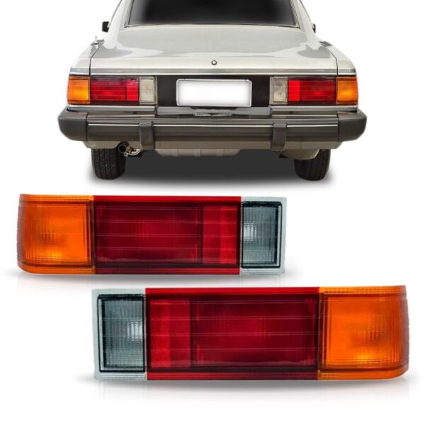 Sinaleira Traseira Opala 1985 1986 1987 Tricolor Lado Esquerdo