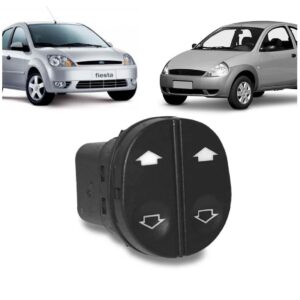 Interruptor Vidro Dianteiro Ka Fiesta 96 97 98 99/07 Oferta Lado Esquerdo