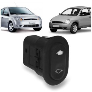 Interruptor Vidro Dianteiro Ka Fiesta 96 97 98 99/07 Oferta Lado Direito
