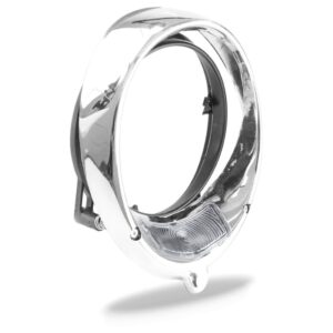 Aro Farol Para Fusca Tremendao 1969 1970 1971 1972 Cromado Cinza Ambos Os Lados