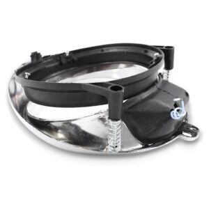 Aro Farol Para Fusca Tremendao 1969 1970 1971 1972 Cromado Cinza Ambos Os Lados