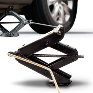 Macaco Sanfona L 1 Tonelada C/ Cor Preta Fabricado Em Ferro