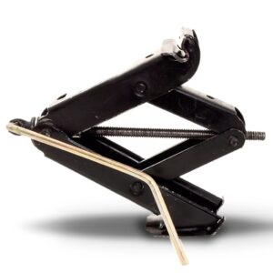 Macaco Sanfona L 1 Tonelada C/ Cor Preta Fabricado Em Ferro