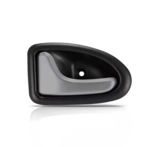 Puxador Interno Porta Renault Clio Gatilho Cinza Escuro Lado Direito