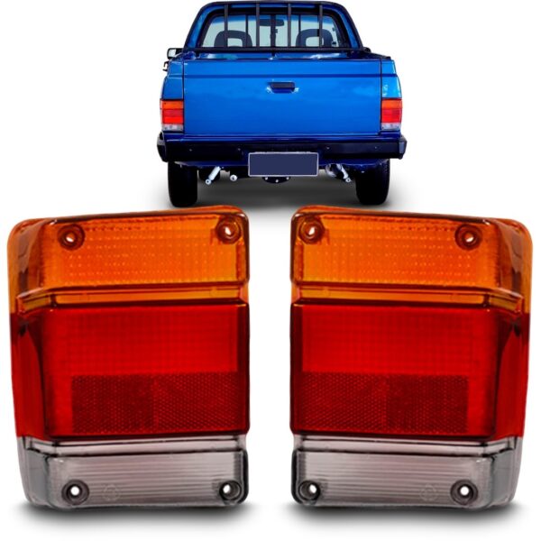 Lente Sinaleira Traseira Chevy Marajo 1983 1984 1985 1986 19 Lado Esquerdo