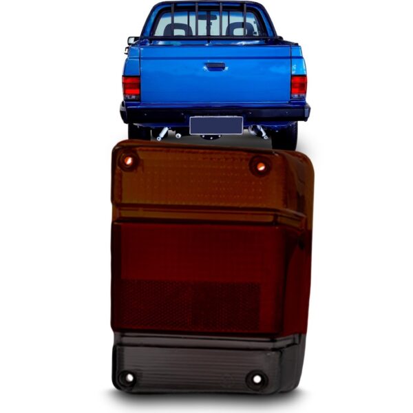 Lente Sinaleira Traseira Chevy Marajo 1983 84 A 93 1994 Fume Lado Direito