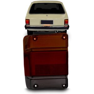 Lente Sinaleira Traseira Chevy Marajo 1983 84 A 93 1994 Fume Lado Esquerdo