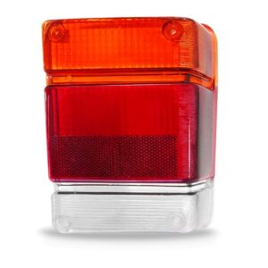 Lente Sinaleira Traseira Chevy 1983/1994 Tricolor Acrílico Lado Direito