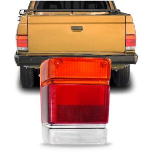 Lente Sinaleira Traseira Chevy 1983/1994 Tricolor Acrílico Lado Esquerdo