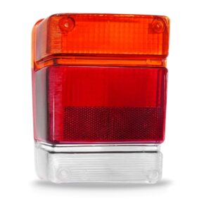 Lente Sinaleira Traseira Chevy 1983/1994 Tricolor Acrílico Lado Esquerdo