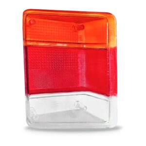 Lente Sinaleira Traseira Chevy 1983/1994 Tricolor Acrílico Lado Esquerdo