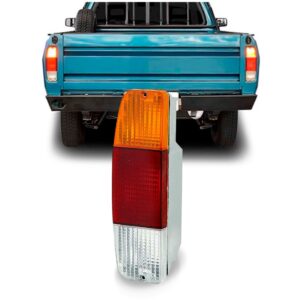 Sinaleira Traseira Pampa 1989 90 91 92 1993 Tricolor Acrílic Lado Esquerdo