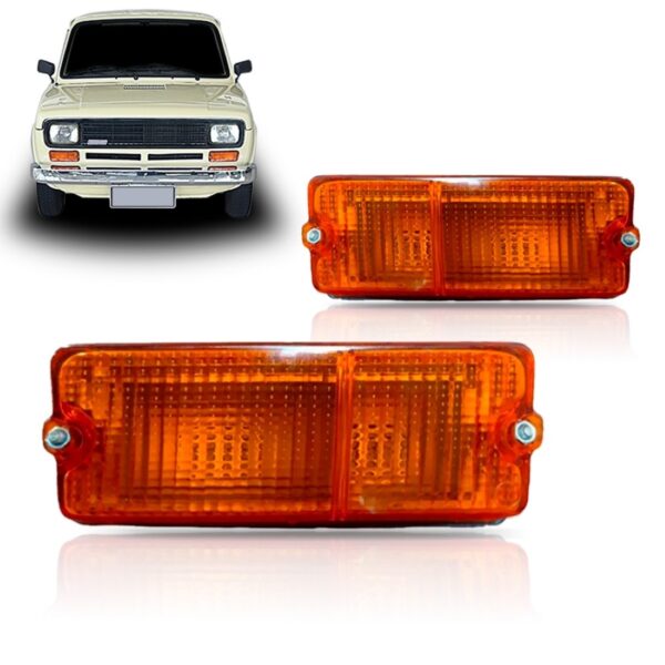 Sinaleira Seta Fiat 147 1976 1977 1978 1979 Âmbar Lado Direito