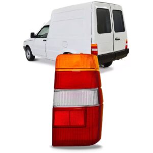 Lente Lanterna Traseira Fiorino 1986 87 88 A 1997 Tricolor Lado Direito