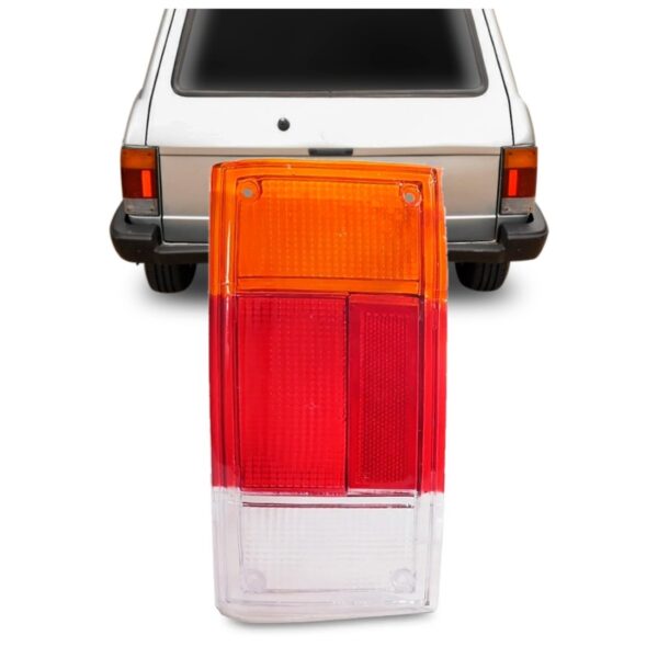 Lente Lanterna Traseira Panorana 1980 1981 1982 Acrílico Lado Esquerdo