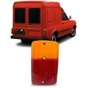 Lente Sinaleira Traseira Fiorino 1982 1983 1984 1985 Plástic Lado Esquerdo