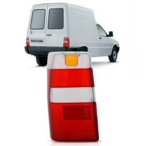 Lente Lanterna Traseira Fiorino 04/09 Acrílico Carto Oferta Lado Esquerdo