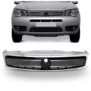 Grade Radiador Palio Zoiao 2004 A 2007 Sem Emblema 1a Linha