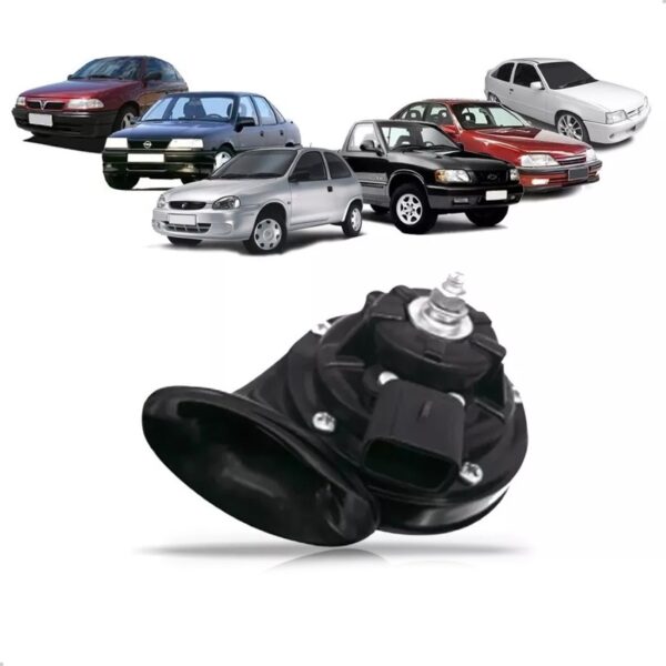 Buzina Para Veículos Gm 1995 A 2006 Grave Agudo