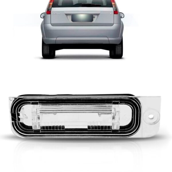 Luz De Placa Ford Fiesta 2003 2004 2005 2006 2007 Á 2010.