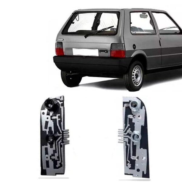 Circuito Sinaleira Traseira Fiat Uno 1984 85 86 87 88 A 2004 Lado Direito