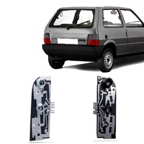 Circuito Sinaleira Traseira Fiat Uno 1984 85 86 87 88 A 2004 Lado Esquerdo