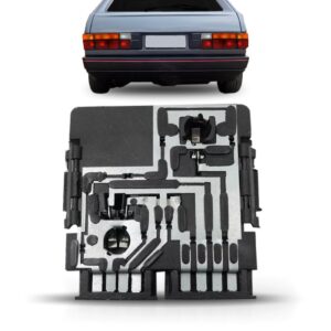 Circuito Sinaleira Traseira Gol 1987 1988 Á 1996 Central. Lado Direito