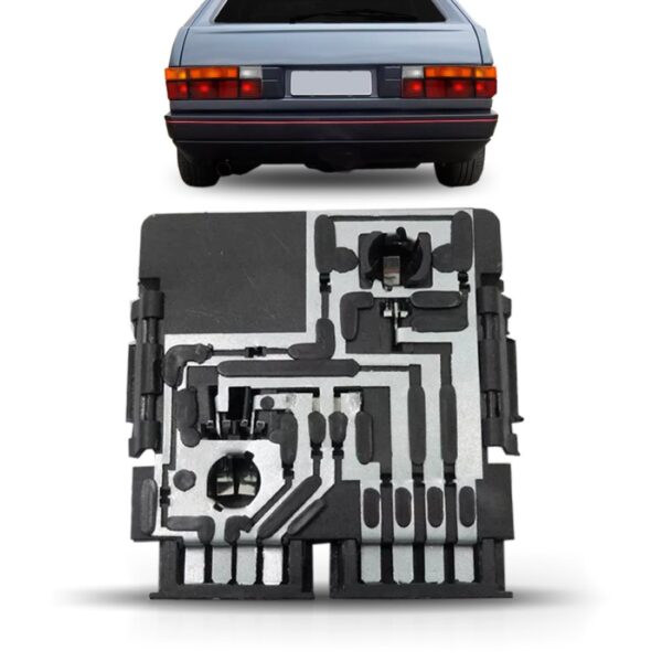 Circuito Sinaleira Traseira Gol 1987 1988 Á 1996 Central. Lado Direito