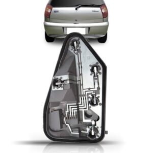 Placa Circuito Lanterna Traseira Palio 96 97 98 99 00 Oferta Lado Esquerdo