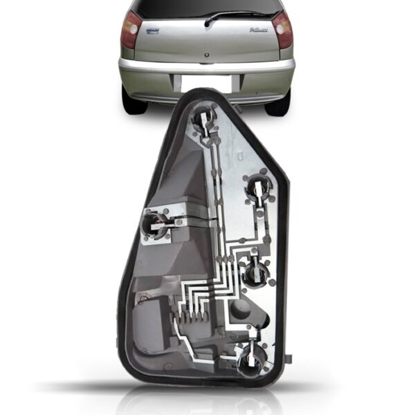 Placa Circuito Lanterna Traseira Palio 96 97 98 99 00 Oferta Lado Esquerdo