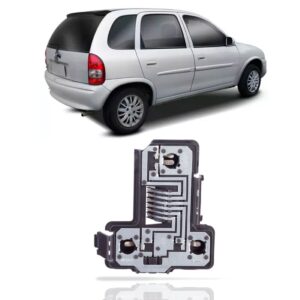 Circuito Lanterna Traseira Corsa 1999/ 2002 2p Lado Esquerdo