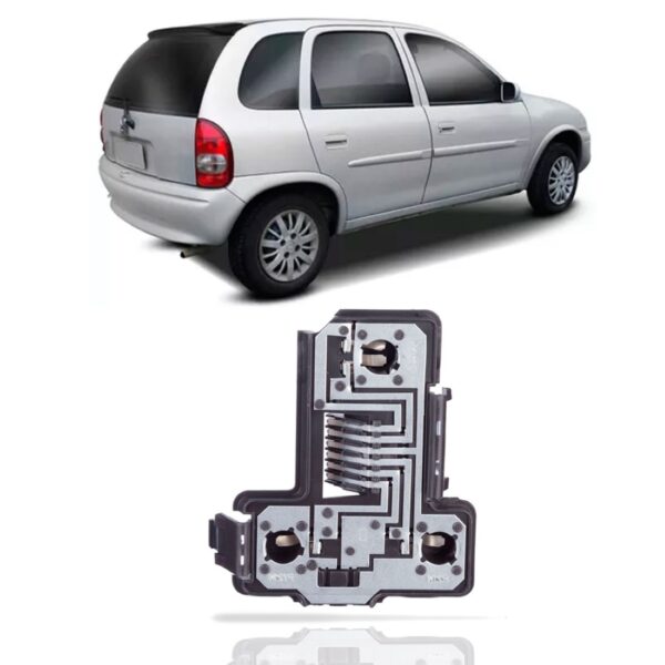 Circuito Lanterna Traseira Corsa 1999/ 2002 2p Lado Esquerdo