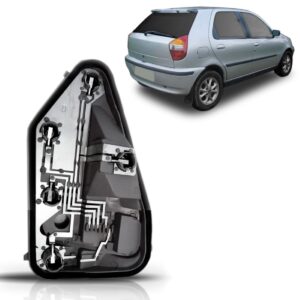 Circuito Sinaleira Traseira Fiat Palio 2001 2002 2003 Lado Direito