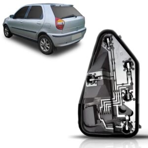 Circuito Sinaleira Traseira Fiat Palio 2001 2002 2003 Lado Esquerdo