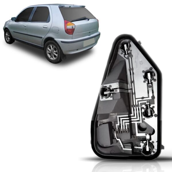 Circuito Sinaleira Traseira Fiat Palio 2001 2002 2003 Lado Esquerdo