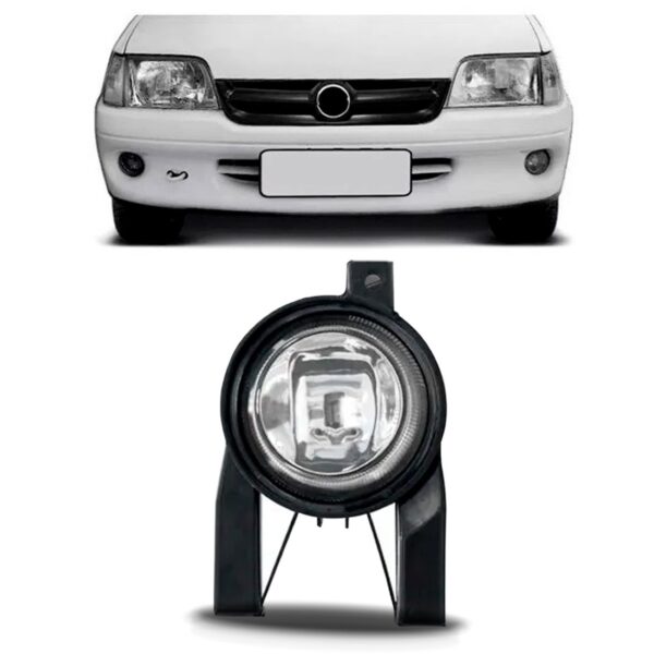 Farol De Milha Auxiliar Para Kadett 1996 A 1998 Lente Vidro Lado Esquerdo