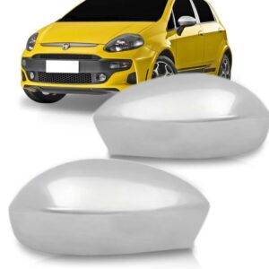 Aplique Capa Cromado Retrovisor Punto 2007 08 Á 2013 Ficosa Lado Direito