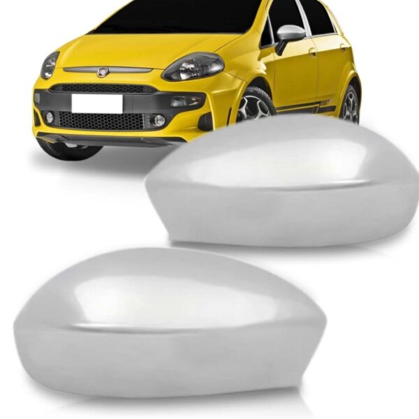 Aplique Capa Cromado Retrovisor Punto 2007 08 Á 2013 Ficosa Lado Direito
