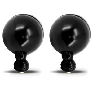 Farol Auxiliar Neblina Off Road 130mm Todo Preto Universal