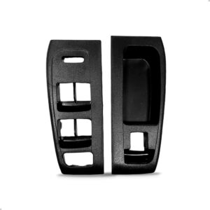 Jogo Moldura Botao Vidro Eletrico Fox 2010 11 12 13 2014 4p.