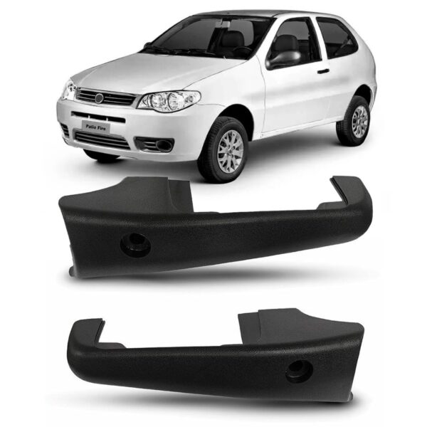 Par Moldura Botao Vidro Eletrico Palio 2004 A 2011