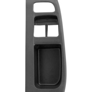 Jogo Moldura Botao Vidro Eletrico Fox 2004 A 2009 4p Grafite