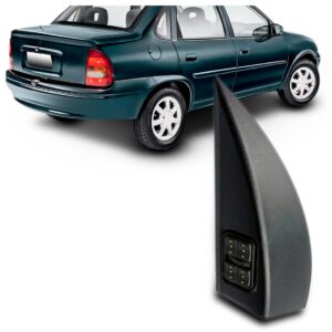 Interruptor Corsa E Classic 1997 A 2003 Motorista 4 Botoes