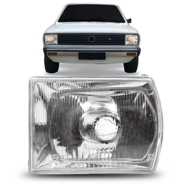 Farol Gol Saveiro 1980 81 82 83 84 85 1986 Motor Ar 1ª Linha Esquerdo/motorista Esquerdo