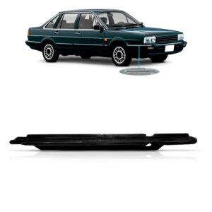 Friso Lateral Da Grade Central Santana 85/1990 Preto Oferta Lado Direito