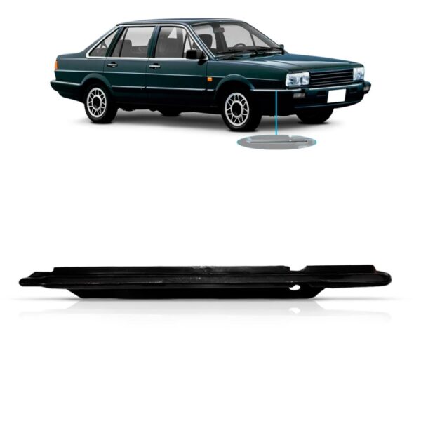 Friso Lateral Da Grade Central Santana 85/1990 Preto Oferta Lado Direito