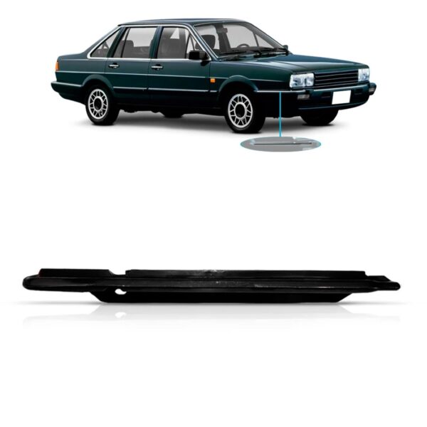 Friso Lateral Da Grade Central Santana 85/1990 Preto Oferta Lado Esquerdo