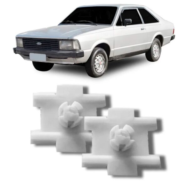 Grampo Friso Corcel Ii Luxo 50 Unidades